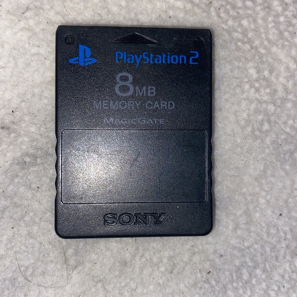 2 Sony PlayStation 2 Memory Cards, both 8MB for PS2 - Picture 2 of 3